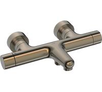 Mezclador HANSA HANSAPRISMA para bañera y ducha, 180 mm de proyección, caño fijo, 5810230181, Color: bronce cepillado