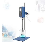 Mezclador homogeneizador digital de alto cizallamiento de 500 W, con pantalla LCD, velocidad ajustable de 2000-28000 rpm, para 5-800 ml, control de velocidad continuo, para mezclar homogeneizar p 12G