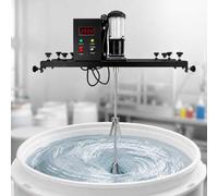 Mezclador Ibc 980w, Agitador Industrial Eléctrico Con Impulsor Plegable A
