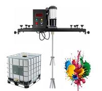 Mezclador Ibc Eléctrico 265 Gal, 1000rpm, Agitador De Acero Inoxidable A