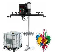 Mezclador Ibc Eléctrico 265 Gal, 1000rpm, Agitador De Acero Inoxidable B