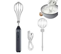 Mezclador Inalámbrico - Batidora De Huevos Portátiles, Batidor De Mano | Mezclador De Mano Inalámbrico, Mezclador De Mano Con Batidor, Mezclador De Mano Ajustable De Una Velocidad De 3 Pasos, Batidor