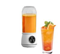 Mezclador Inalámbrico Recargable | 550 ml Preparador de batidos Personal Inalámbrico, Impermeable Extractor de Jugo Eléctrico de Vidrio de Viaje | para Frutas Verduras Casa Oficina Camping Gimnasio
