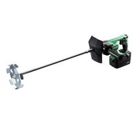 Mezclador inalámbrico sin escobillas HIKOKI 36 V para accesorios de mezcla de hasta Ø 200 mm para una mezcla potente de diversos materiales UM36DAWBZ