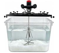 Mezclador Industrial IBC 3000W, Agitador De Barril EléCtrico&Agitador para Depósitos y Bidones con Soporte Ajustable 65-125 cm, para Recubrimientos, Adhesivos, Aceite y Líquidos Viscosos A