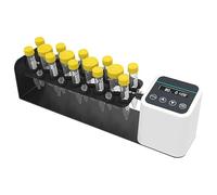 Mezclador laboratorio,mezclador rotatorio,con pantalla LCD,velocidad ajustable 20 a 80rpm,temporizador 1 a 23 horas 59 minutos,for laboratorios química y biología,mezclad tubos químicos