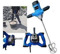 Mezclador manual de 2600 W, mezclador de concreto, portátil de cemento de cemento ajustable, 6 Speed Paint Mixer, 230 V Pádel Drill Mixer Stirring Tool for Mortar Grouts Paint Cement Plastering