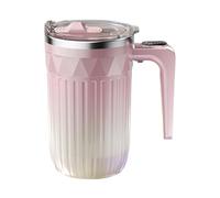 Mezclador, mezclador eléctrico de 450 ml | con agitador desmontable pantalla temperatura recargable mezcla magnética para café, té, leche, cacao, chocolate, bebidas para oficina, casa, cocina