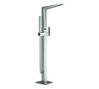 Mezclador monomando de bañera Allure Brilliant de Grohe, juego preparado para montaje empotrado, montaje en el suelo, incl. ducha, 270 mm de proyección, 24348DC0, Color: súper acero