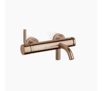 Mezclador monomando de bañera Dornbracht META sin juego mezclador, para montaje en pared, proyección 202mm, 33200660-42, Color: bronce cepillado