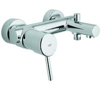 Mezclador monomando de bañera Grohe Concetto, proyección 156mm, montaje en pared, cromo, 32211001
