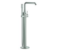 Mezclador monomando de bañera Grohe Essence, a suelo, orientable, proyección 277mm, con accesorios, 25248DC1, Color: súper acero