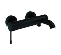 Mezclador monomando de bañera Grohe Essence, de pared, visto, proyección 193mm, 25250KF1, Color: Negro fantasma