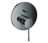 Mezclador monomando de bañera Grohe Essence, juego listo para montar para GROHE Rapido SmartBox, 24167A01, Color: grafito duro