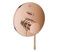 Mezclador monomando de bañera Grohe Essence, juego listo para montar para GROHE Rapido SmartBox, 24167DA1, Color: cálido atardecer