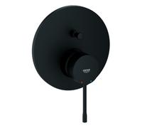 Mezclador monomando de bañera Grohe Essence, juego listo para montar para GROHE Rapido SmartBox, 24167KF1, Color: Negro fantasma