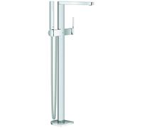 Mezclador monomando de bañera Grohe Plus, de pie, proyección 282mm, altura 861-965mm, con conjunto de ducha, 23846003, Color: cromado