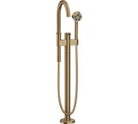 Mezclador monomando de bañera hansgrohe AXOR One, de pie, proyección 220mm, 48440140, Color: Bronce cepillado