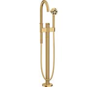 Mezclador monomando de bañera hansgrohe AXOR One, de pie, proyección 220mm, 48440250, Color: Óptica de oro cepillado