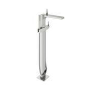 Mezclador monomando de bañera KEUCO EDITION 11, de pie, proyección 291 mm, 51127060100, Color: Acabado en acero inoxidable