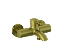Mezclador monomando de bañera y ducha KLUDI BOZZ, de pared, 38691N076, Color: Oro cepillado