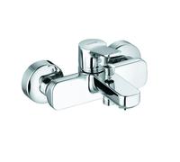 Mezclador monomando de bañera y ducha KLUDI PURE, de pared, cromo, 376810565