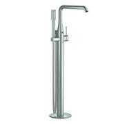 Mezclador monomando de baño Grohe Essence DN 15 para suelo, montaje en suelo, proyección 277mm, 23491DC1, Color: súper acero