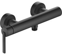 Mezclador monomando de ducha Duravit Balcoon, instalación en superficie, BA4230000046, Color: Negro Mate