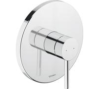 Mezclador monomando de ducha Duravit Circle, empotrado, consumidor 1, cromo,