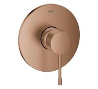 Mezclador monomando de ducha Grohe Essence, conjunto listo para montar para GROHE Rapido SmartBox, 24168DL1, Color: cálido atardecer cepillado