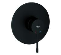 Mezclador monomando de ducha Grohe Essence, conjunto listo para montar para GROHE Rapido SmartBox, 24168KF1, Color: Negro fantasma