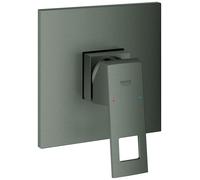 Mezclador monomando de ducha Grohe Eurocube, instalación empotrada, 24061AL0, Color: grafito duro cepillado