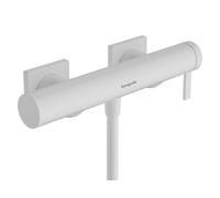 Mezclador monomando de ducha hansgrohe Tecturis E, 1 punto de consumo, montaje en superficie, 73620700, Color: Blanco Mate