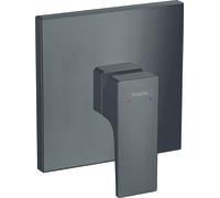 mezclador monomando de ducha Metropol de hansgrohe oculto, mango de palanca, 32565340, Color: Negro Cepillado