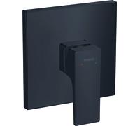 mezclador monomando de ducha Metropol de hansgrohe oculto, mango de palanca, 32565670, Color: Negro Mate