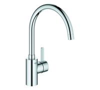 Mezclador monomando de fregadero Grohe Eurosmart Cosmopolitan, 224 mm de proyección, giratorio, alto, Grohe EcoJoy, 3284320E