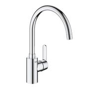 Mezclador monomando de fregadero Grohe Get, proyección 224 mm, giratorio, alto, 31494001