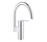 Mezclador monomando de fregadero Grohe Start, caño alto, alcance 210mm, 30469000, Color: cromado