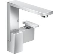 mezclador monomando de lavabo AXOR Edge 190 con residuos de empuje, corte de diamante, 46021000, Color: cromado