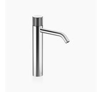 Mezclador monomando de lavabo Dornbracht META PURE con pie elevado, sin desagüe automático, para uso en lavabos de superficie, proyección 165 mm, 33539664-00, Color: cromado