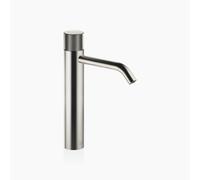 Mezclador monomando de lavabo Dornbracht META PURE con pie elevado, sin desagüe automático, para uso en lavabos de superficie, proyección 165 mm, 33539664-06, Color: Mate platino