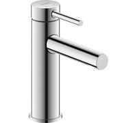 Duravit Circle Mezclador monomando de lavabo M EasyClean, sin juego de desagüe, 117 mm de proyección, cromo, CE1020002010