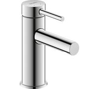 Duravit Circle Mezclador monomando de lavabo S Minusflow, sin juego de desagüe, proyección 100 mm, cromo, CE1012002010