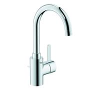 Mezclador monomando de lavabo Eurosmart Cosmopolitan de Grohe, tamaño L, 153 mm de proyección, juego de desagüe, orientable, 32830001