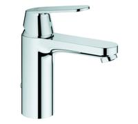 Mezclador monomando de lavabo Eurosmart Cosmopolitan de Grohe, tamaño M, proyección de 123 mm, cadena retráctil, 23326000