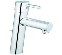 Mezclador monomando de lavabo Grohe Concetto, tamaño M, proyección 133mm, cromo, desagüe automático, 23450001