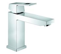 Mezclador monomando de lavabo Grohe Eurocube, tamaño M, proyección 133mm, sin juego de desagüe, 23446000