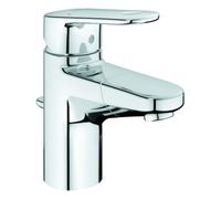 Mezclador monomando de lavabo Grohe Europlus, tamaño S, juego de desagüe, caños extraíbles, proyección 106mm, cromo, 33155002