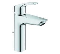 Mezclador monomando de lavabo Grohe Eurosmart, tamaño M, proyección 121mm, juego de desagüe, 23322003, Color: cromado