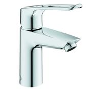 Mezclador monomando de lavabo Grohe Eurosmart, tamaño S, 111 mm de proyección, sin juego de desagüe, protección térmica contra escaldadura, 23986003